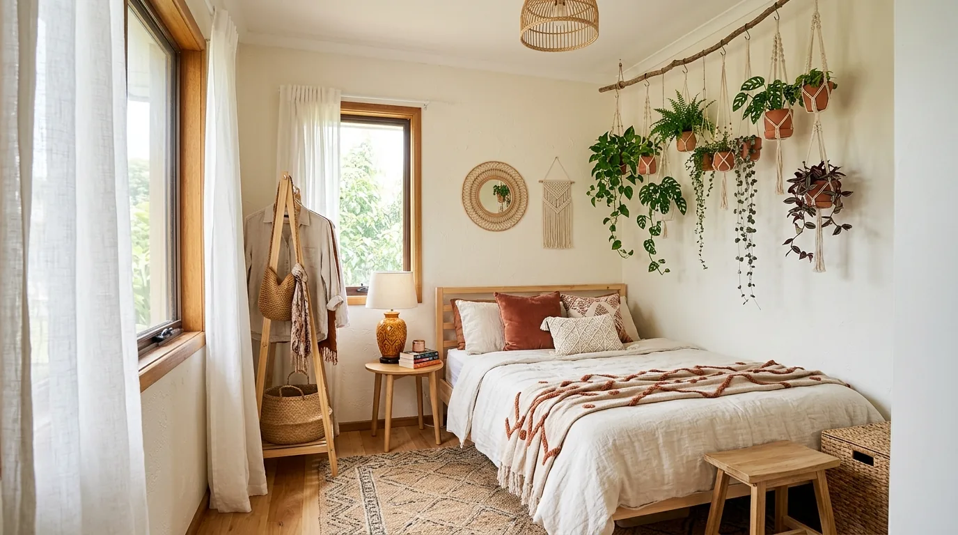 Add string lights for a relaxed glow